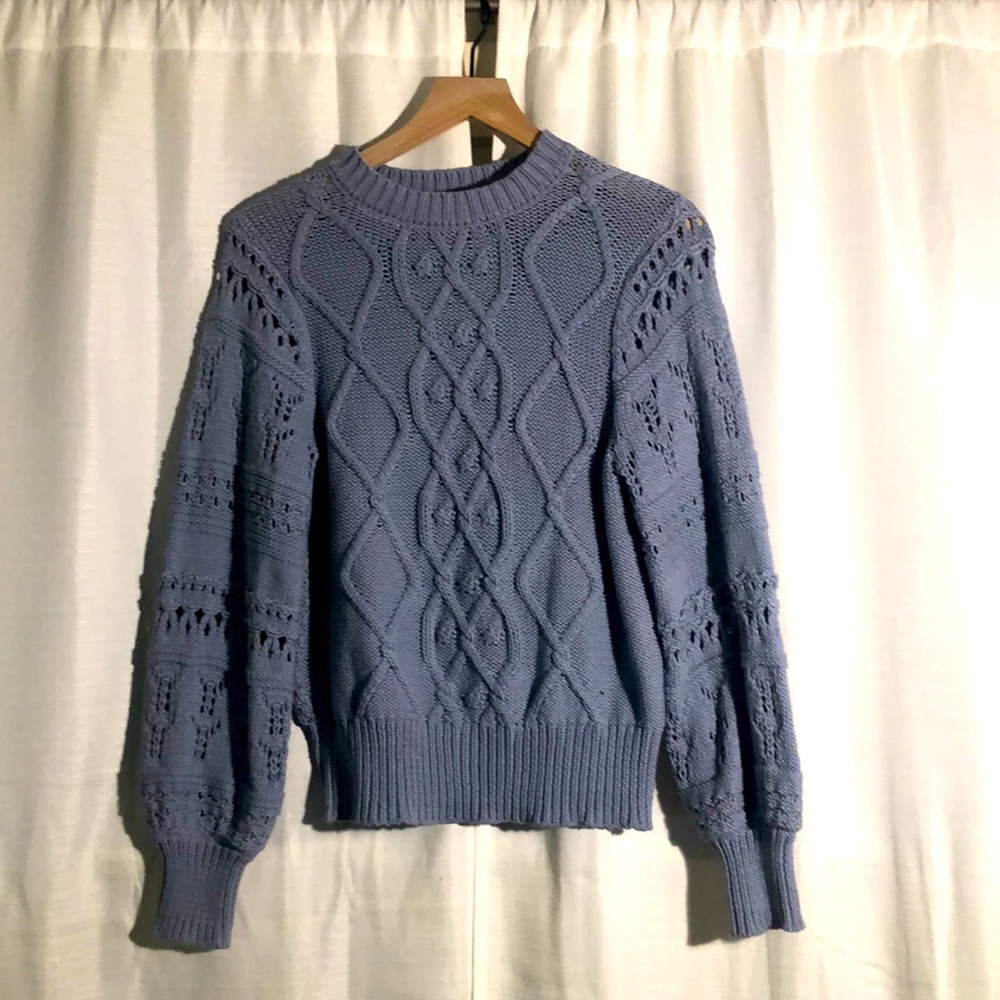 Blue sweater